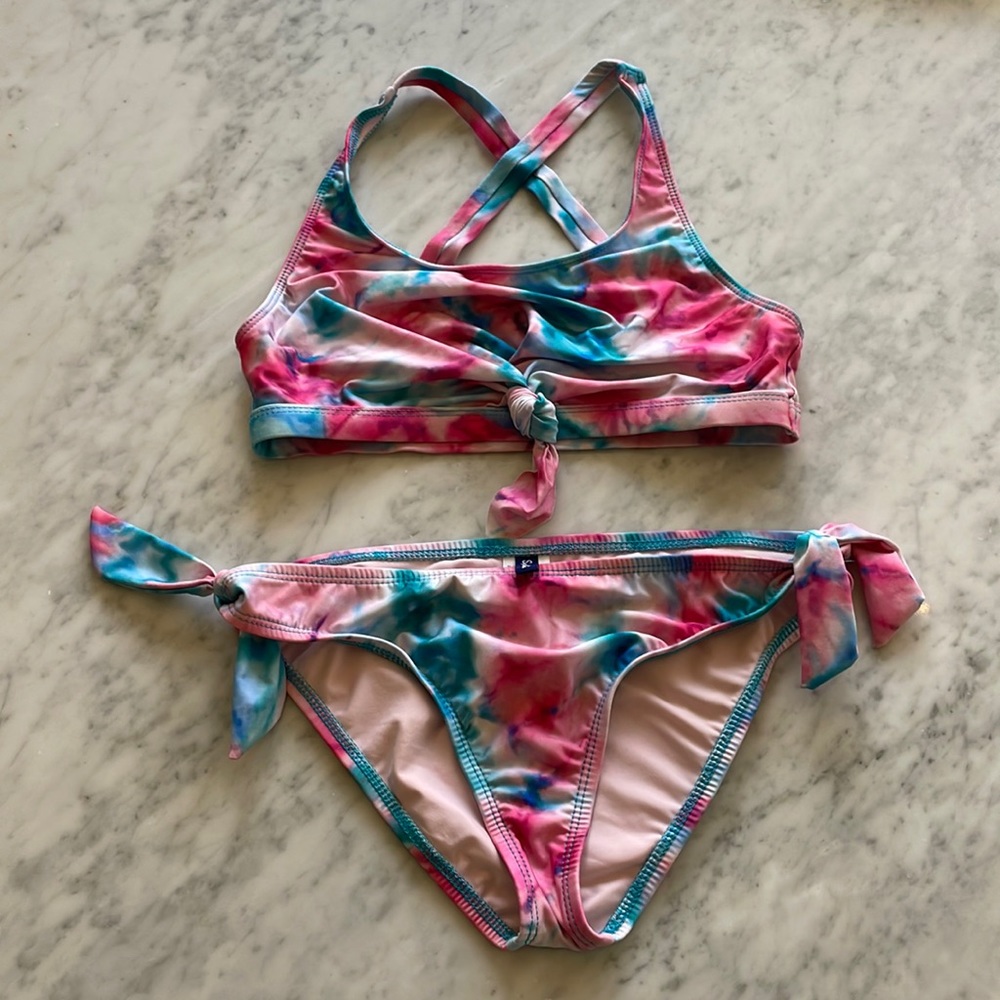 Splendid Girls Tie Dye Bikini Set